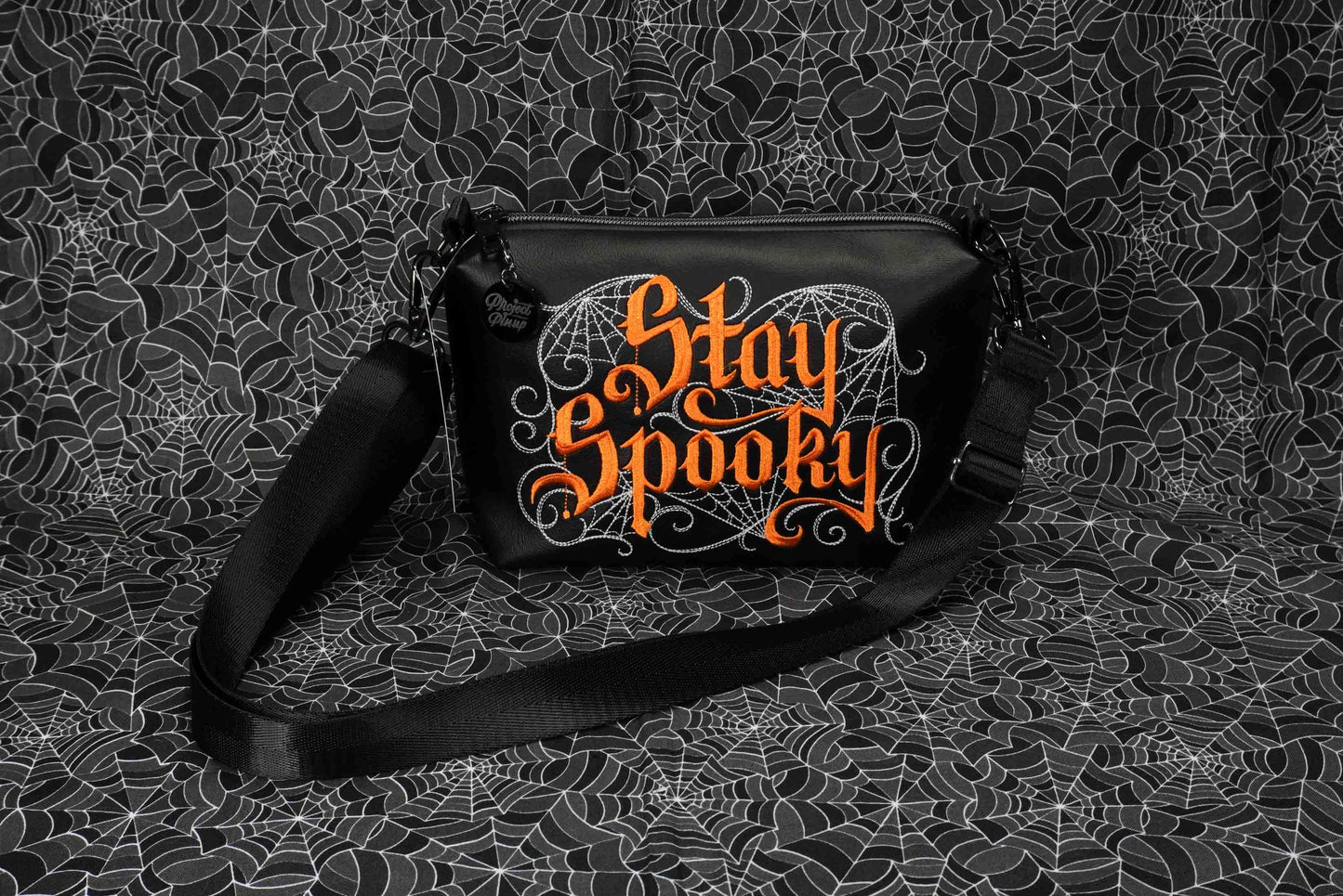 Stay Spooky Small Crossbody Bag – Vegan Leather