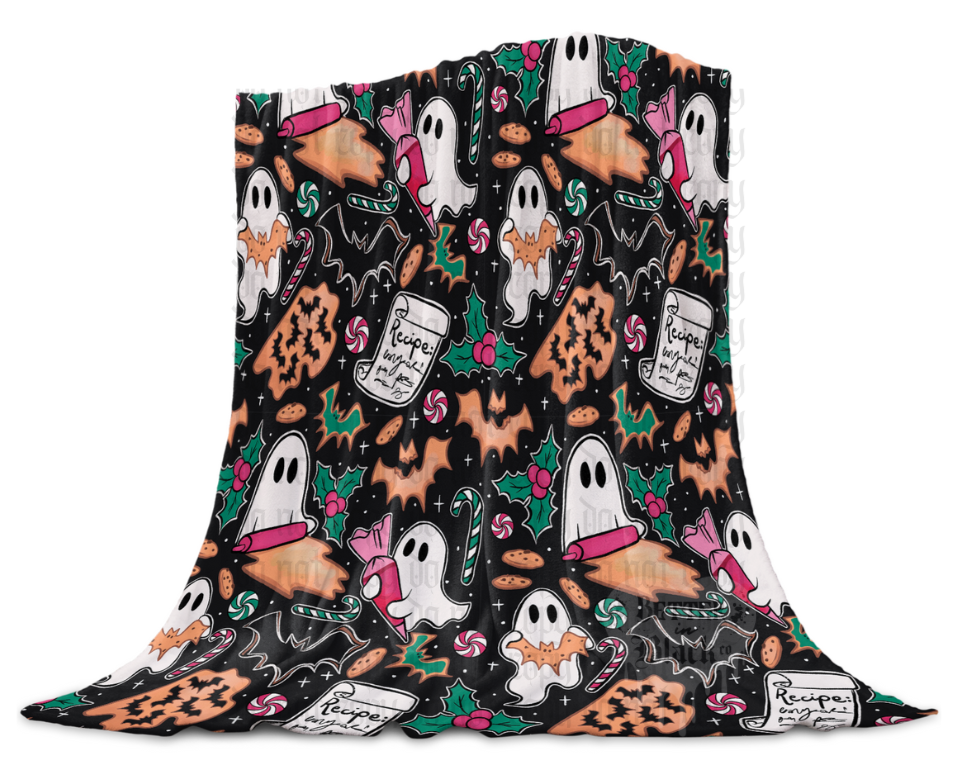 Baking Spirits Brights - 50X80 Inches - IN PRODUCTION WON'T SHIP TIL 11/07 -11/10