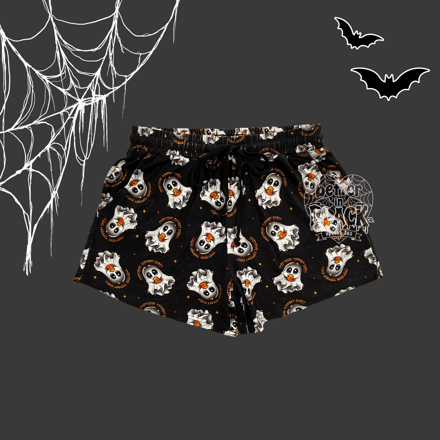 Emotional Support Ghost - Bamboo Shorts