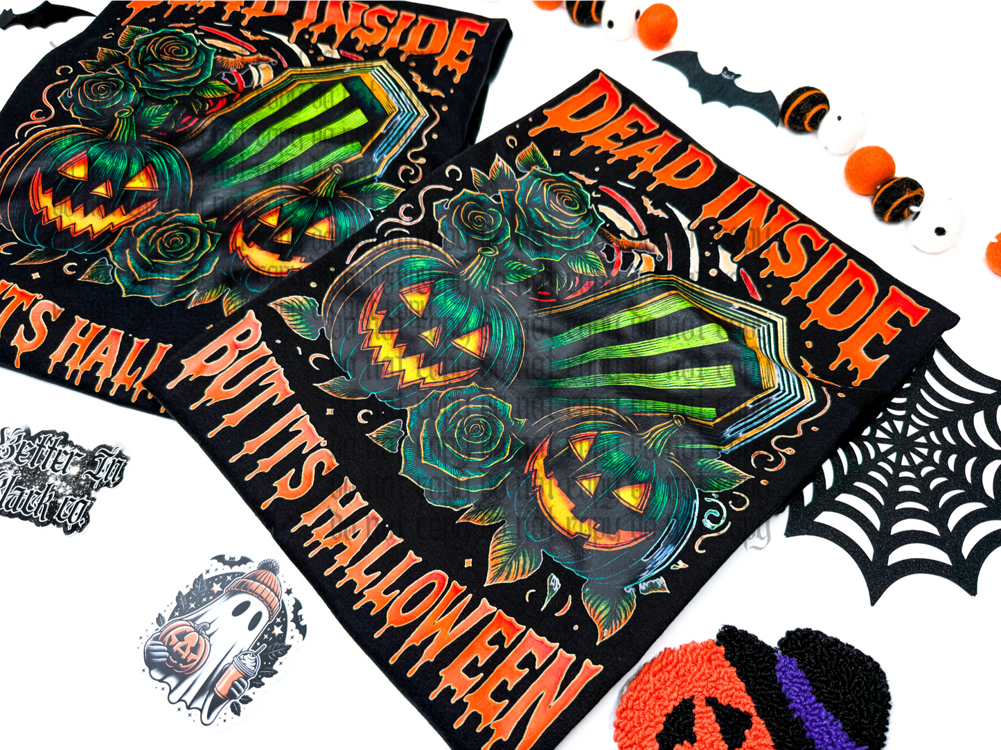 Dead Inside But it's Halloween - Adult Unisex - Short Sleeve Tee