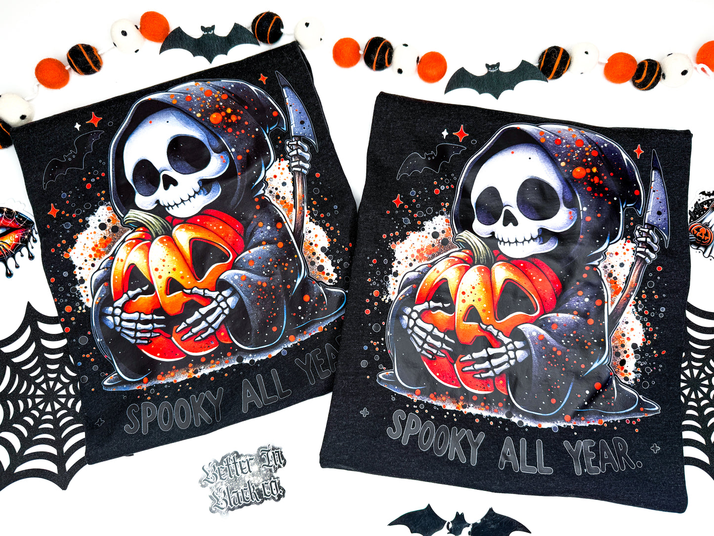 Spooky All Year - Adult Unisex - Short Sleeve Tee