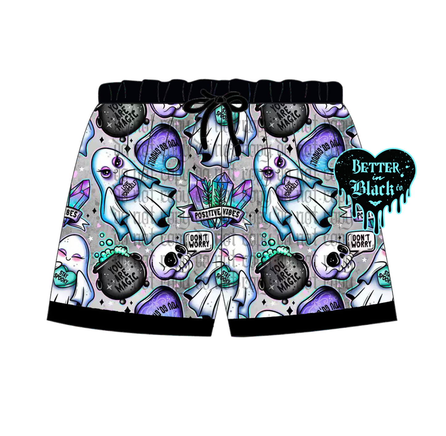 Positive Ghoul - Bamboo Shorts