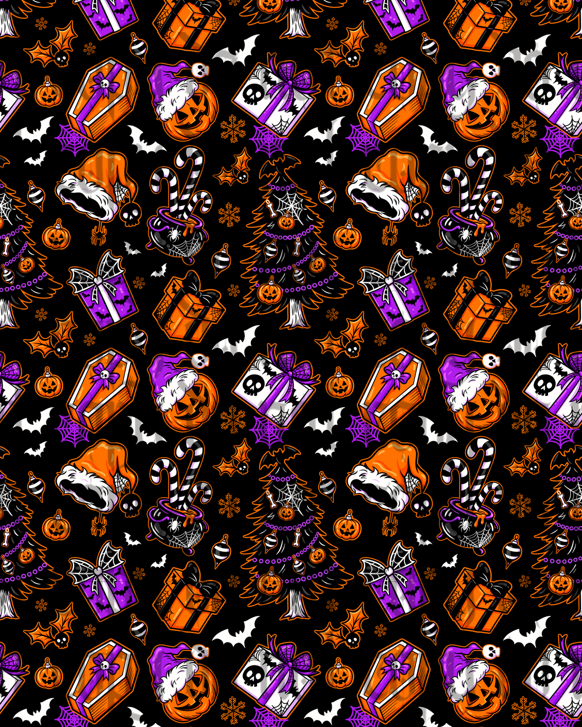 All I want for Christmas is Halloween - Creepmas Blanket 50X80