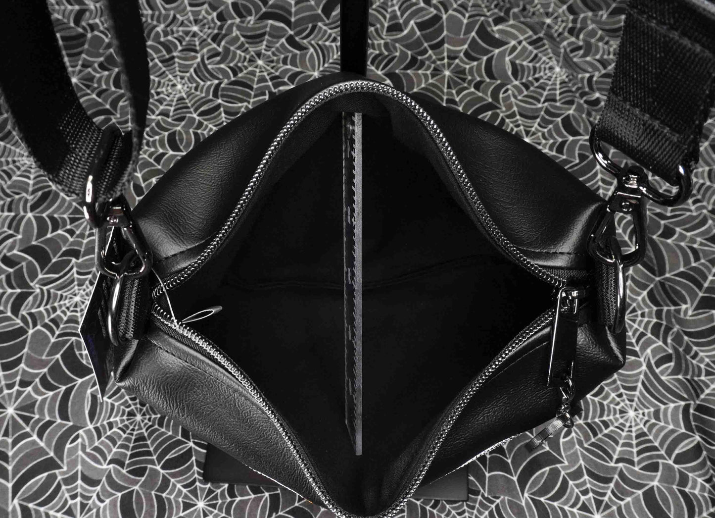 Stay Spooky Small Crossbody Bag – Vegan Leather