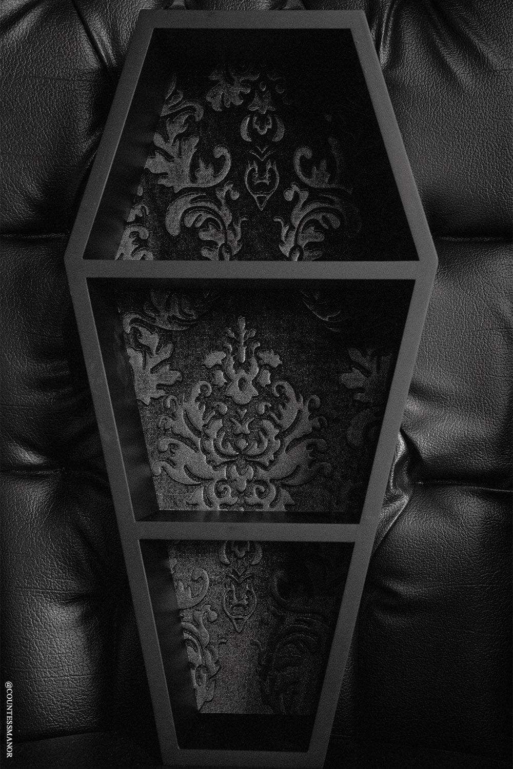 Haunted Mansion 20" Coffin Shelf
