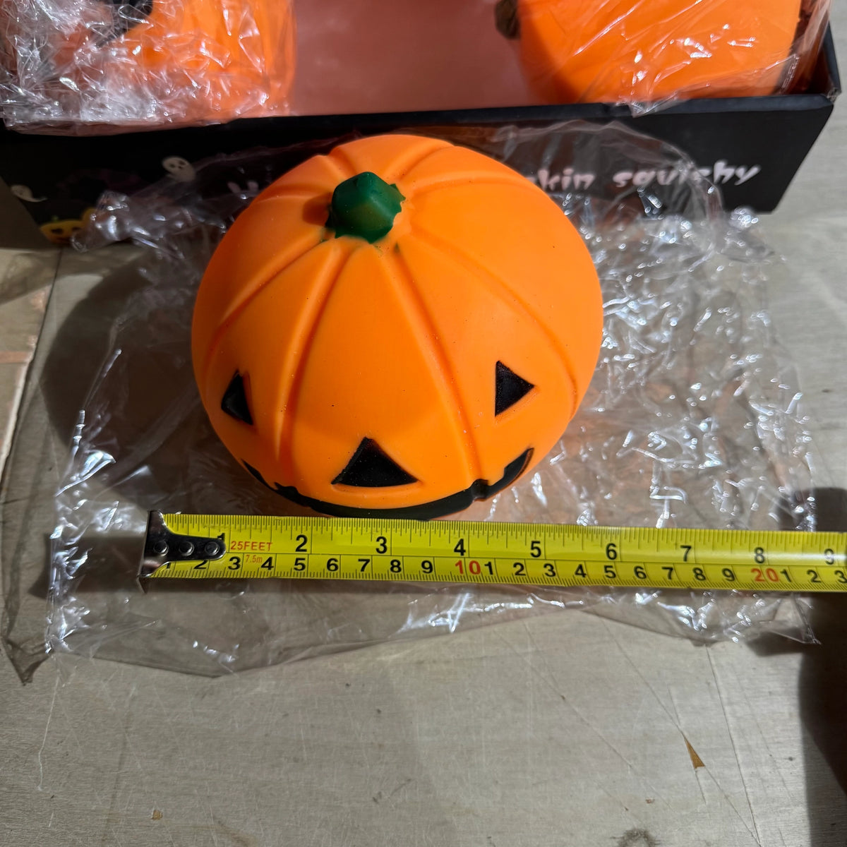 Pumpkin Head Squishy