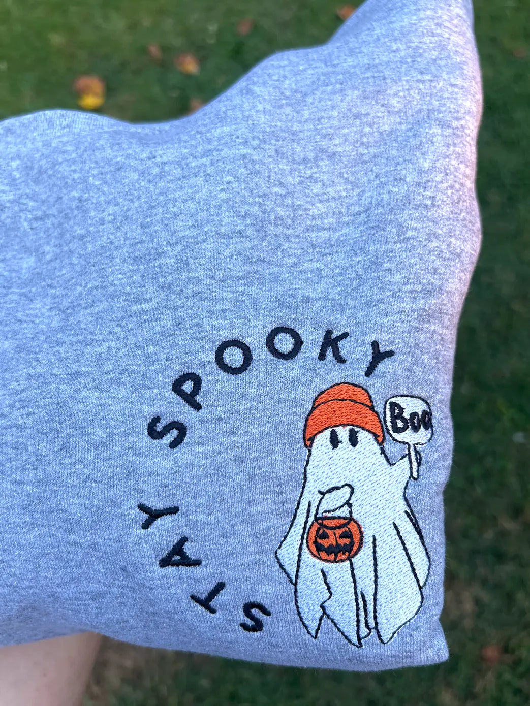 Spooky Season - Embroidery Sweatshirt - Pre Closed these are extra.