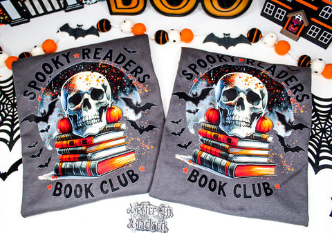 Spooky Readers - Adult Unisex - Short Sleeve Tee