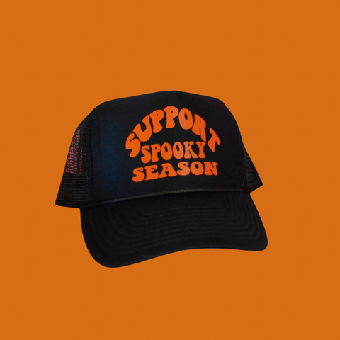 Support Spooky Season Trucker Hat