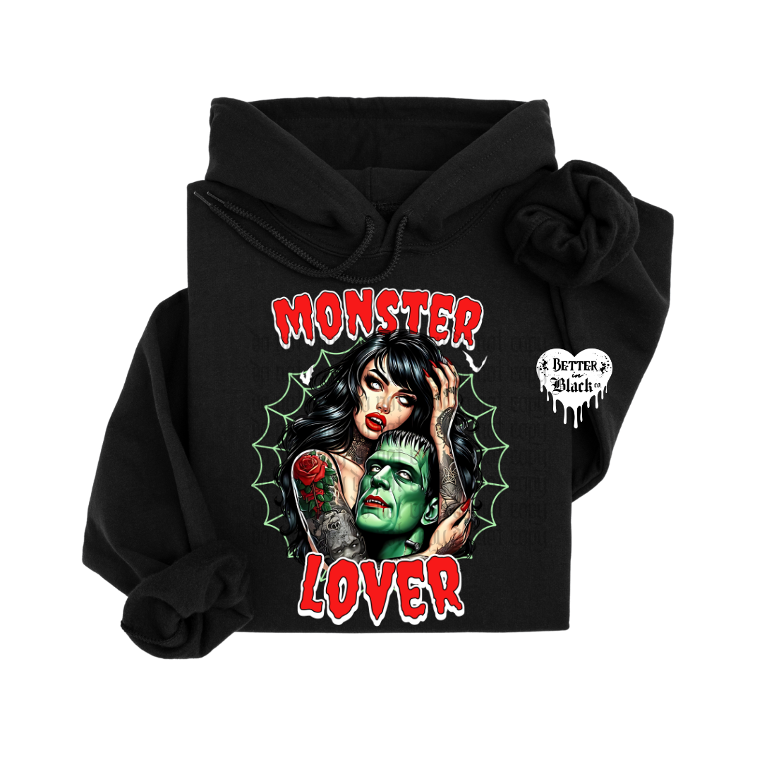 Monster Lover - Hoodie Sweater - Adult Unisex