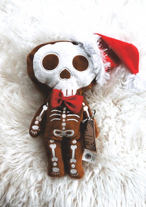 Skeleton Gingerbread Plush