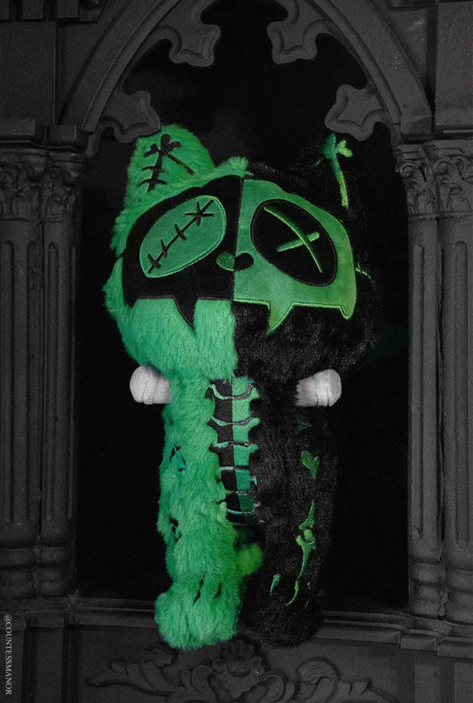 Franken Kitty Plush Toy - 13x10