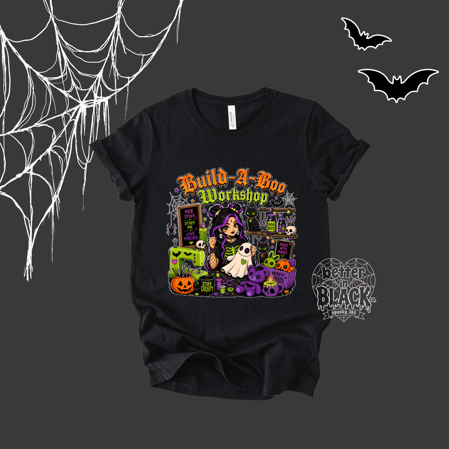 Build a boo -  Adult Unisex - Short Sleeve Tee