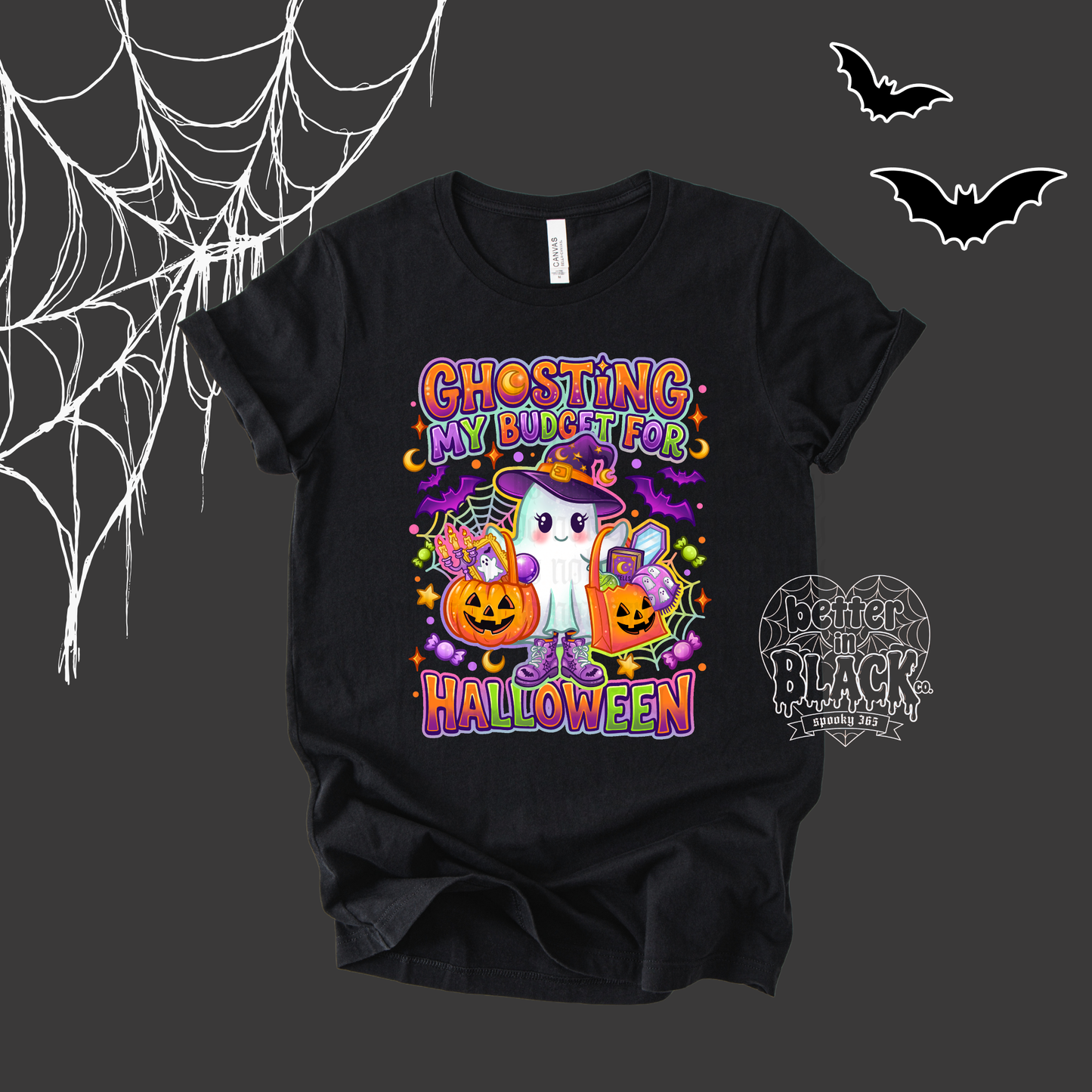 Ghosting my budget  -  Adult Unisex - Short Sleeve Tee