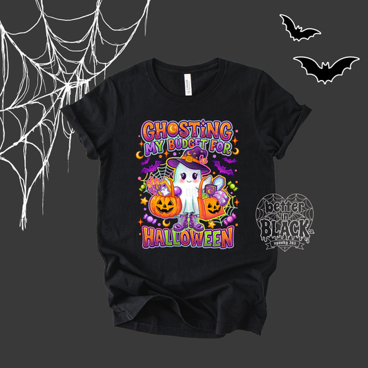 Ghosting my budget  -  Adult Unisex - Short Sleeve Tee
