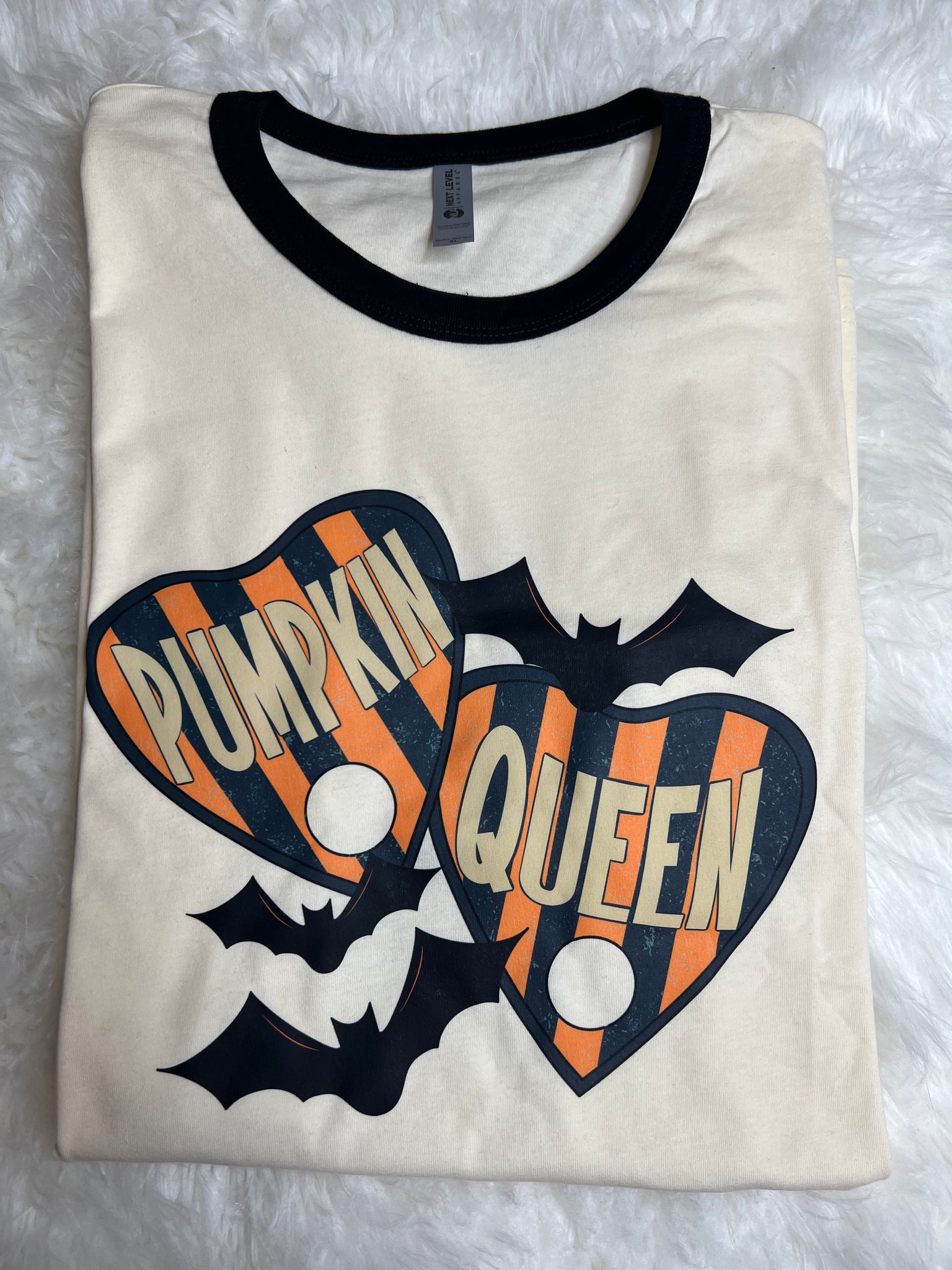 Pumpkin Queen - XL Ringer Tee