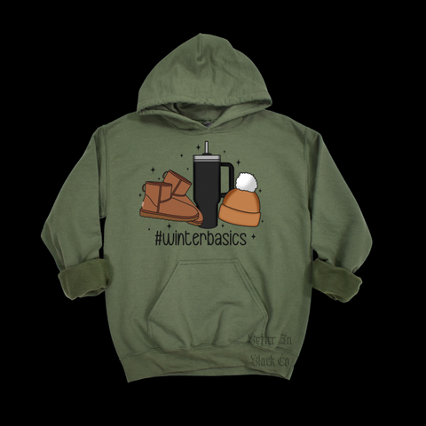 Winter Basics - Adult Unisex Hoodie