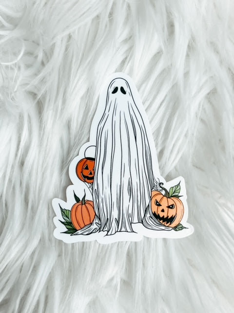 Ghost Pumpkin - Sticker