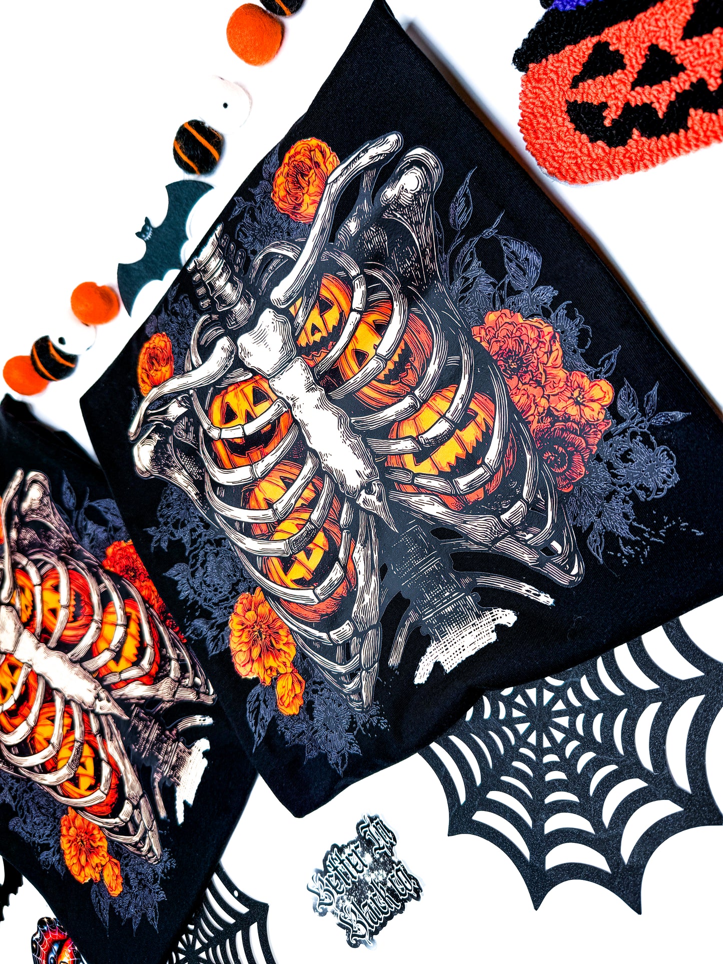 Blooms and Bones - Adult Unisex - Short Sleeve Tee