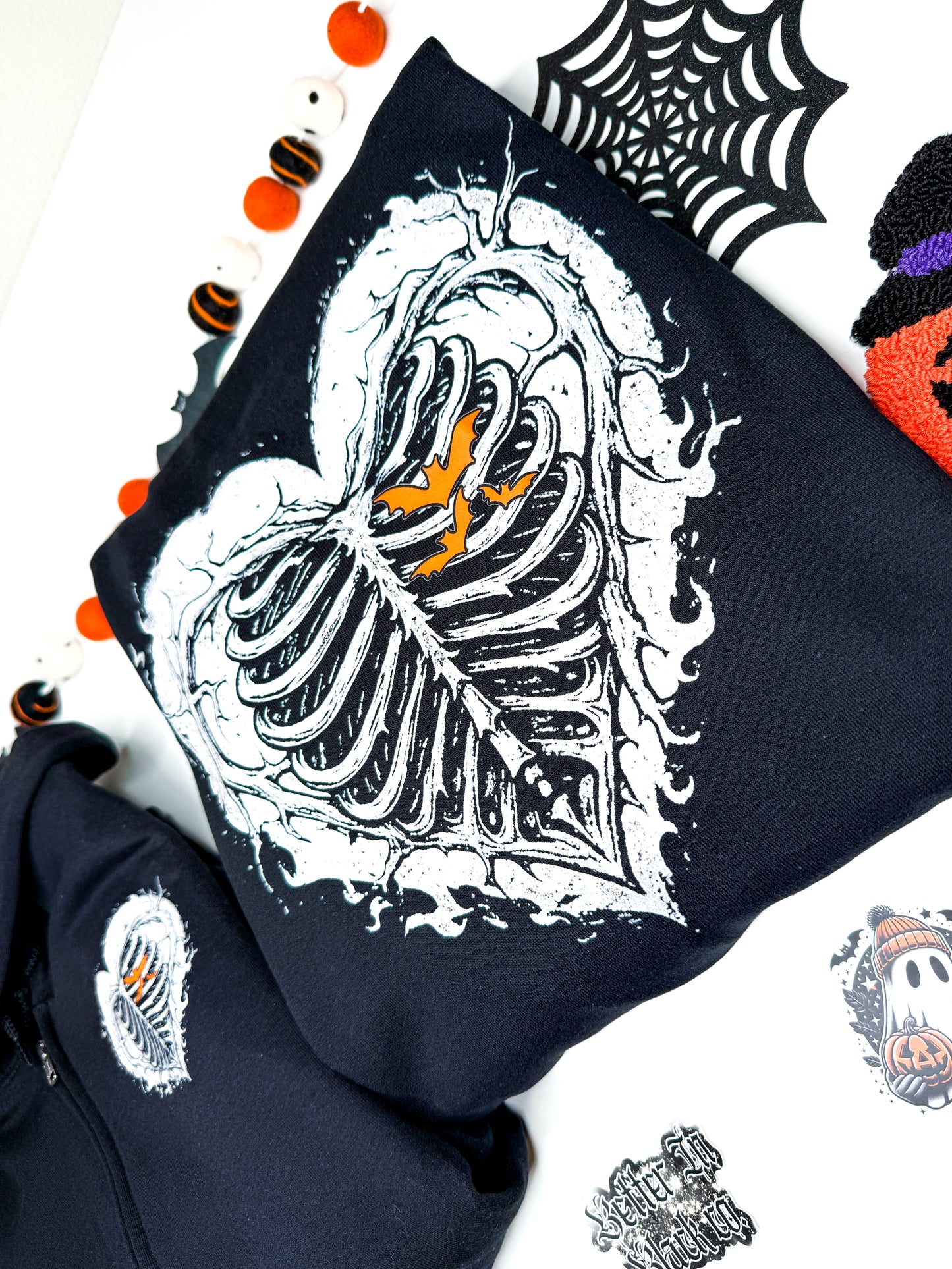 Haunted Heart - Adult Unisex - Zip Hoodie