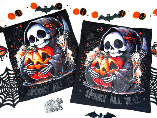 Spooky All Year - Adult Unisex - Short Sleeve Tee