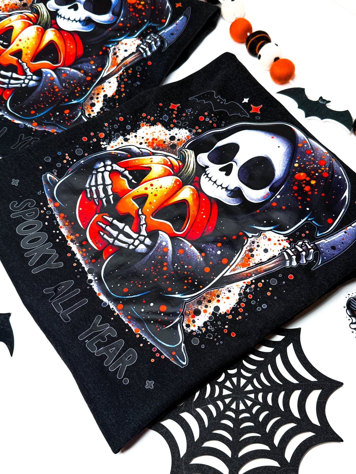 Spooky All Year - Adult Unisex - Short Sleeve Tee