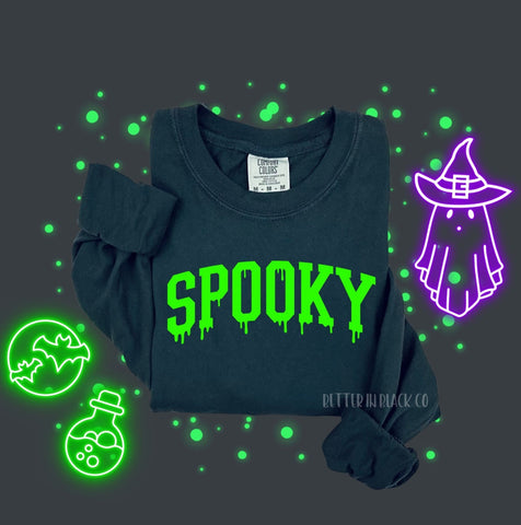 Spooky Puff Design + It glows in the dark  -  3 OPTIONS AVAILABLE