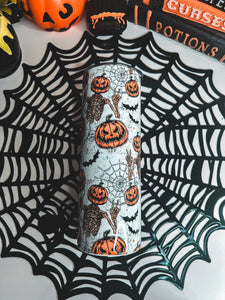 Pumpkin Head Skelton - 20oz Skinny Tumbler