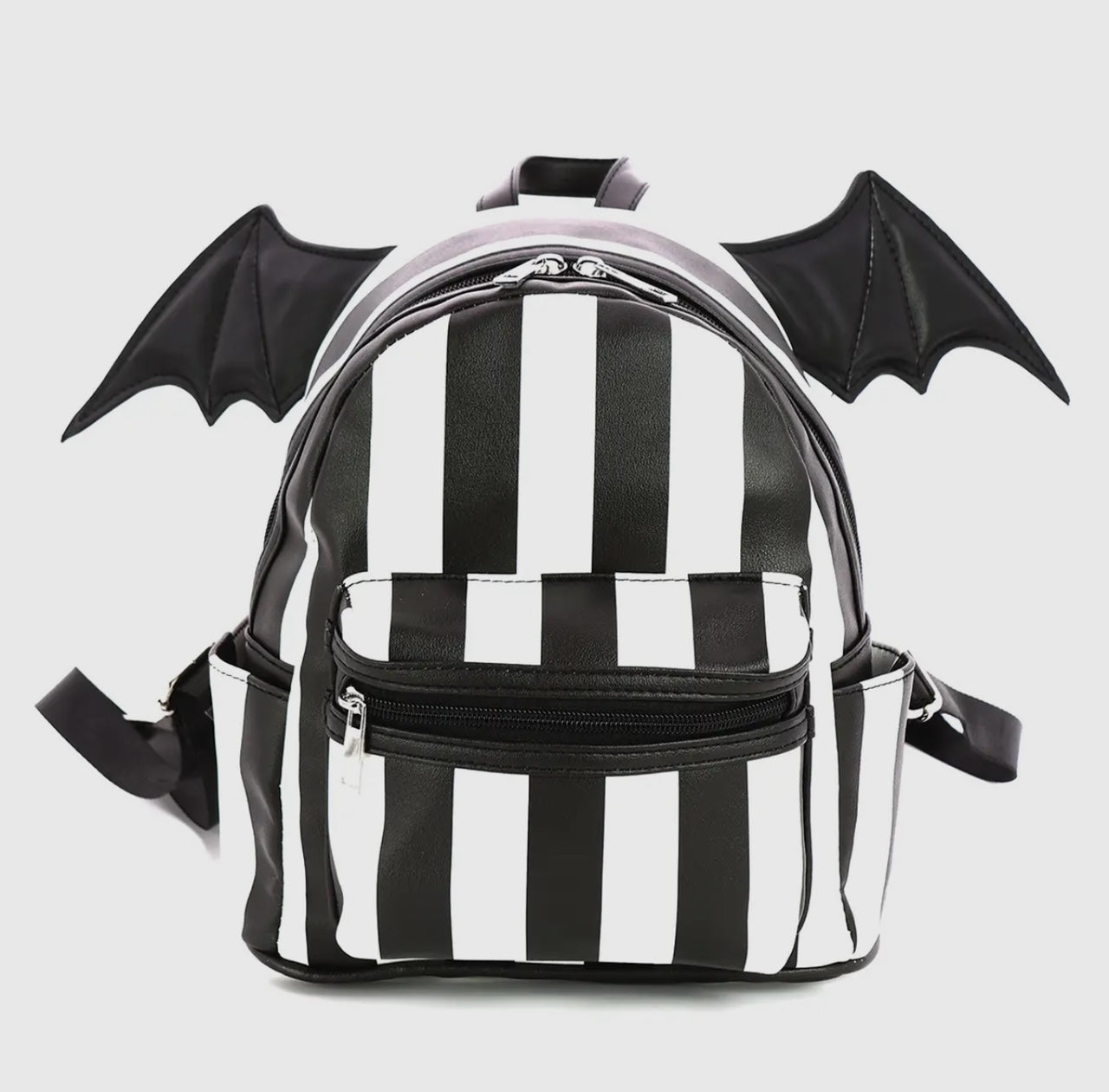 Bat Wing Strip Mini Back Pack – Better In Black Co.