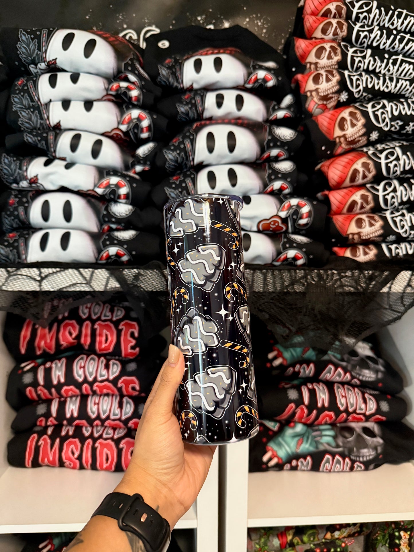 Creepmas Cakes  - 20oz Skinny Tumbler