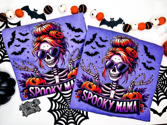 Spooky Mama - Adult Unisex - Short Sleeve Tee