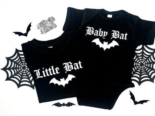 Baby Bat/ Little Bat ⏐ Baby Bodysuit ⏐ Toddler/Youth Tees