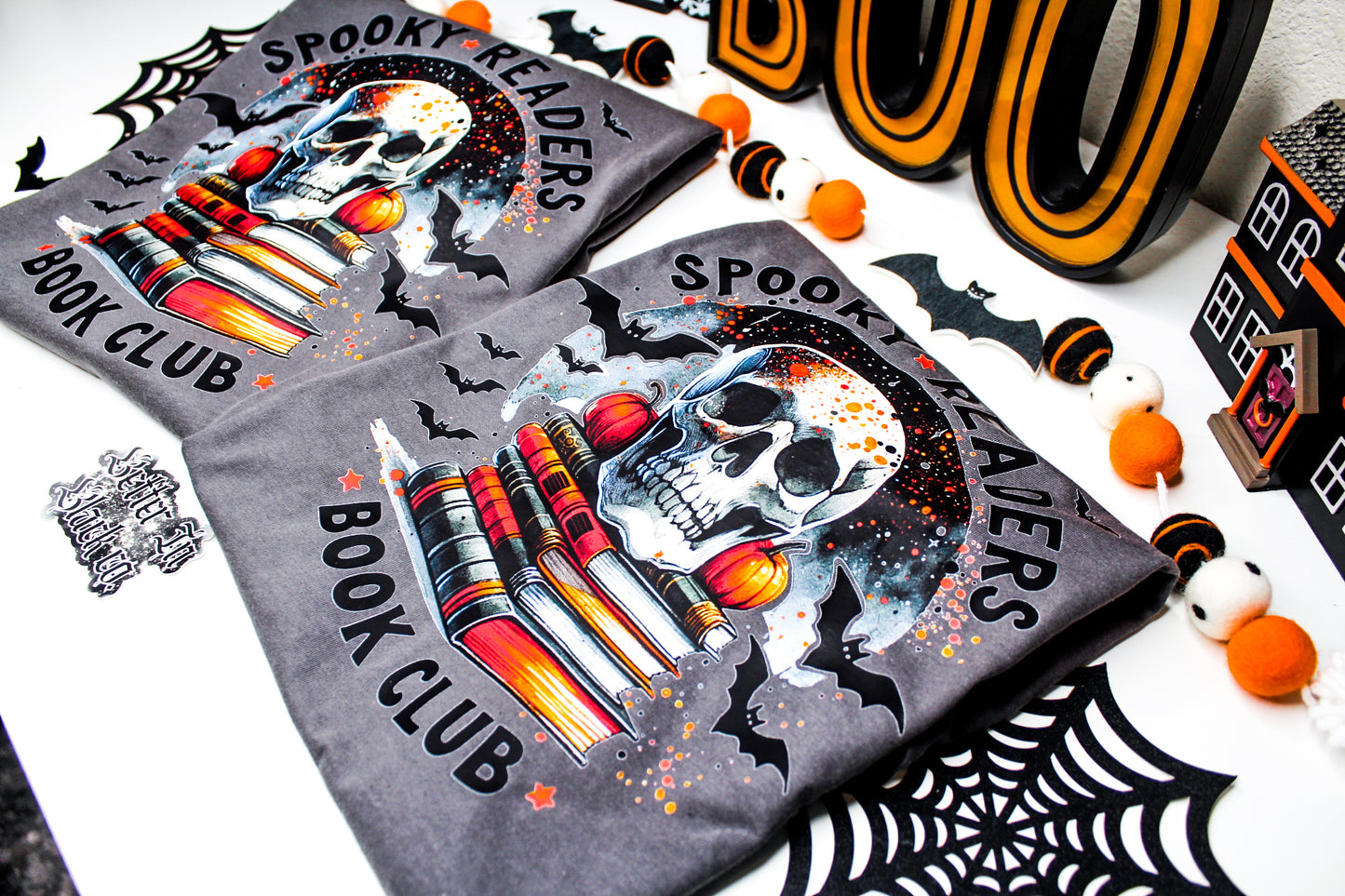 Spooky Readers - Adult Unisex - Short Sleeve Tee