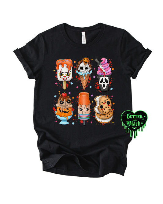 Horror Icescreams - Unisex Short Sleeve Tee