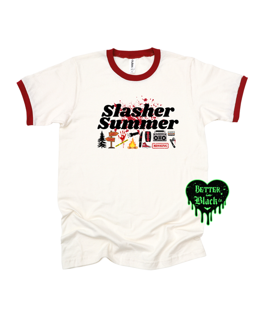 Summer Slasher - Unisex Short Sleeve Tee