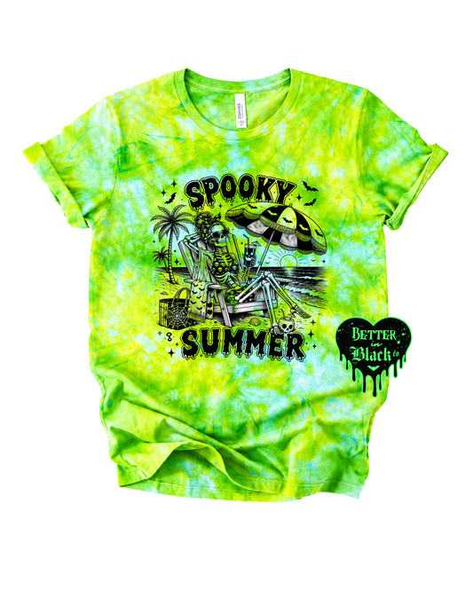 Spooky Summer - Iced Dyed Tee - Unisex Short Sleeve Tee