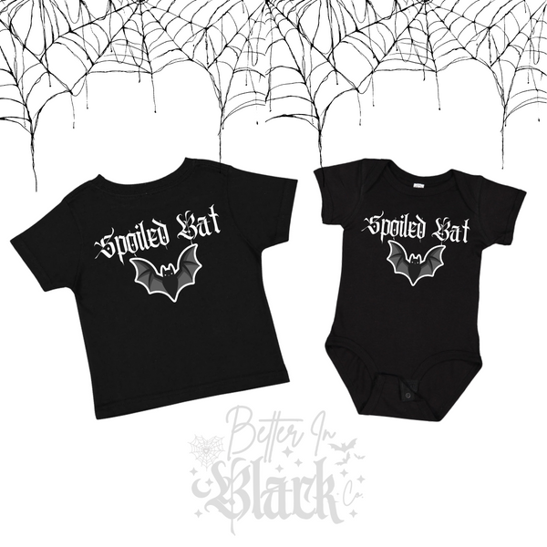 Spoiled Bat ⏐ Baby Bodysuit ⏐ Toddler/Youth Tees