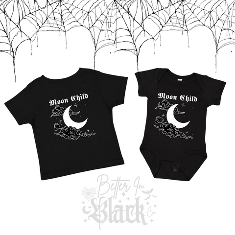 Moon Child ⏐ Baby Bodysuit ⏐ Toddler/Youth Tees