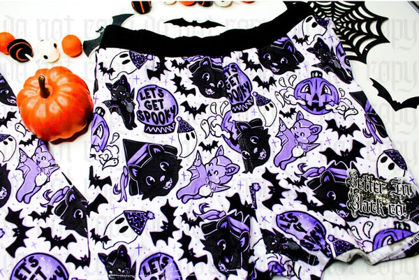 Vintage Halloween - Women Bamboo Pajama Set - Two Piece