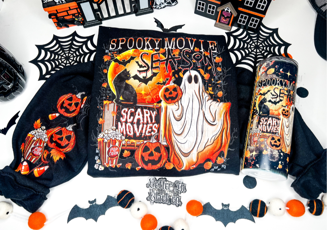 Spooky Movie Season Sweatshirt - Adult Unisex