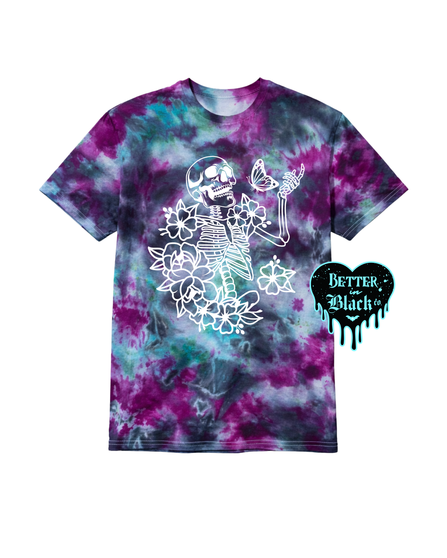 Bloom Where You’re Buried Tee -   Unisex Short Sleeve Tee - Iced Dyed