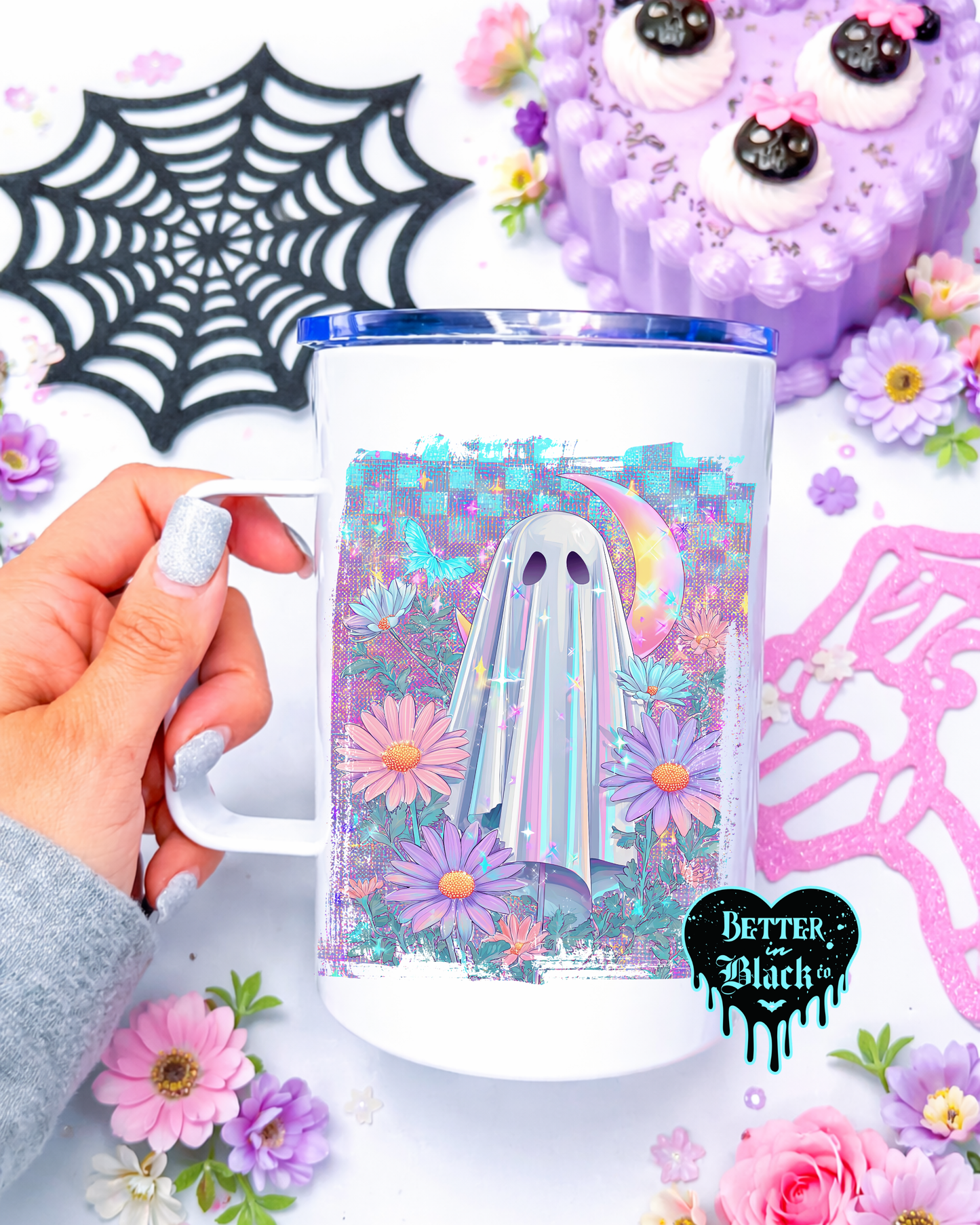 Haunted Daydream - Stainless Steel 16Oz Mug - W/Straw
