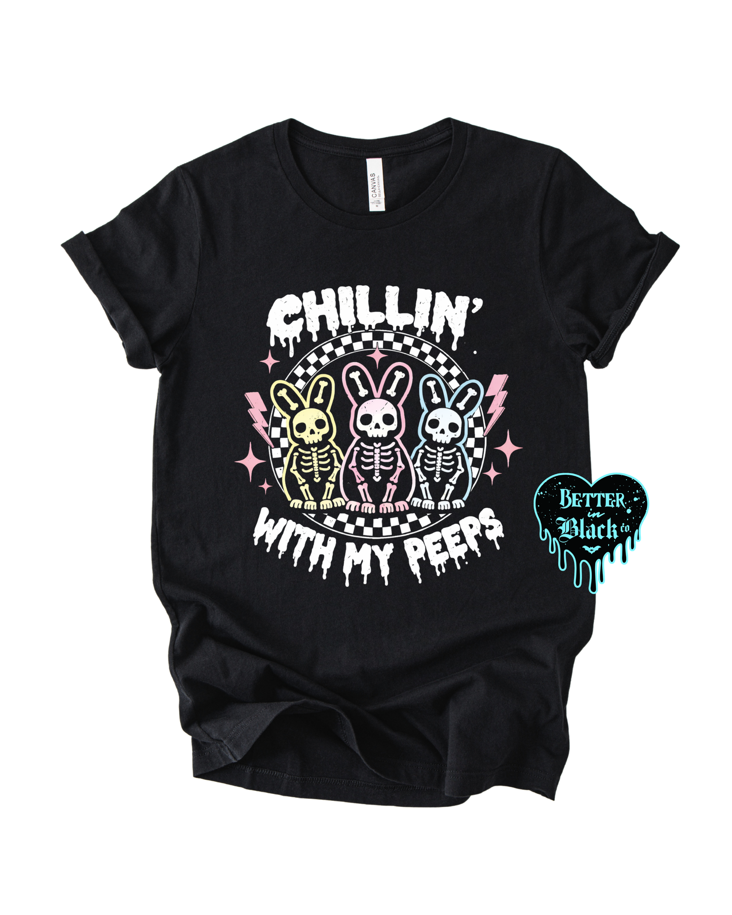 Chillin’ With My Peeps-   Unisex Short Sleeve Tee