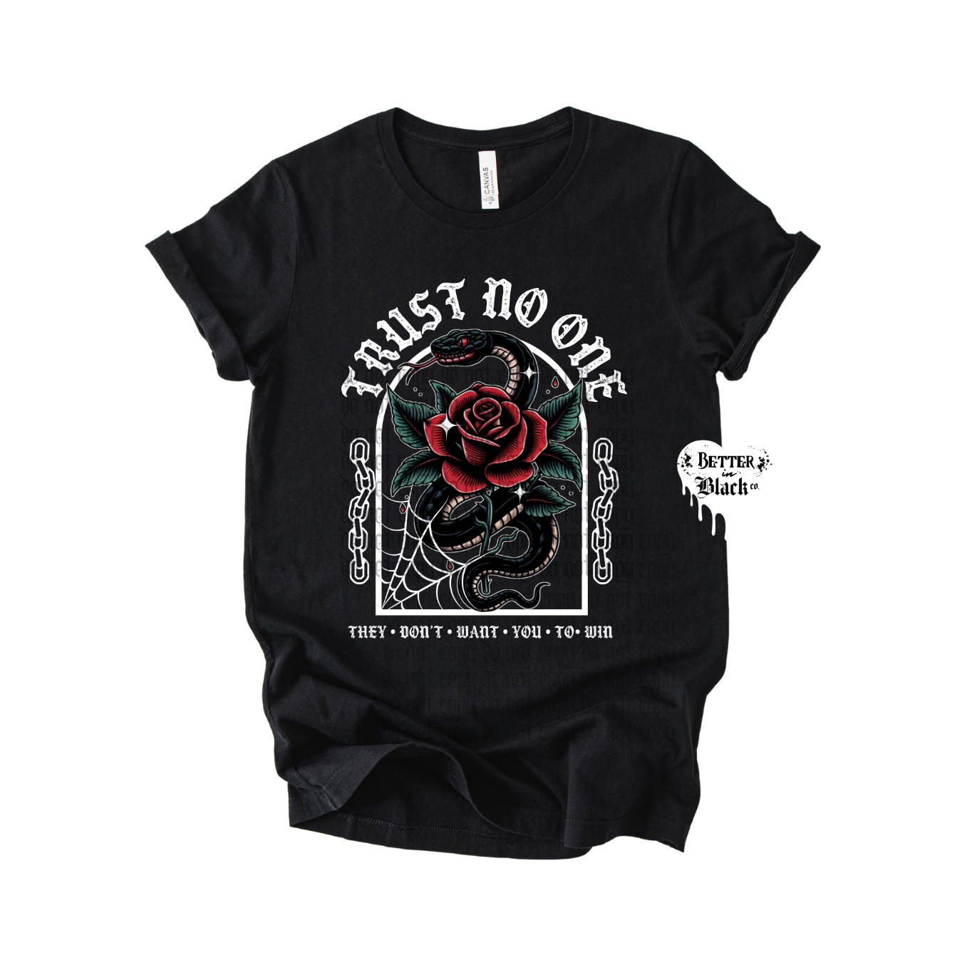 Trust no one  - Adult Unisex - Short Sleeve Tee