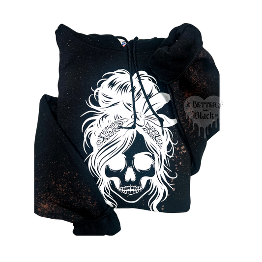 Better In Black Ghoul - Hoodie Sweater - Adult Unisex