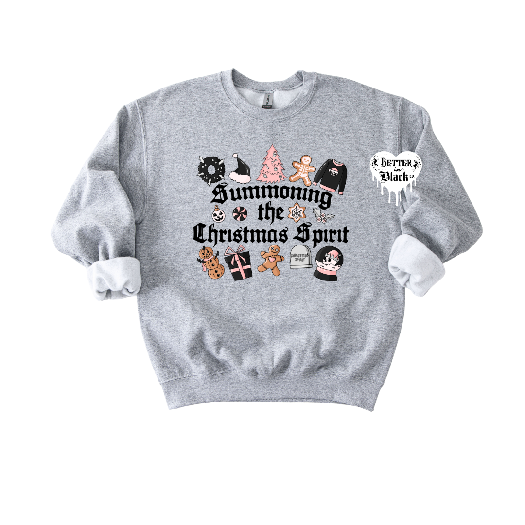 Summoning the Christmas Spirit  -  Unisex Adult Sweatshirt