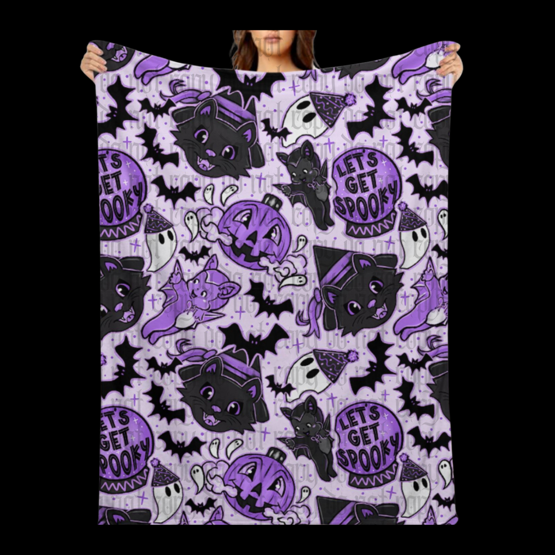 Vintage Halloween Blanket - 50X80 Inches - PRE ORDER ENDS 09/01