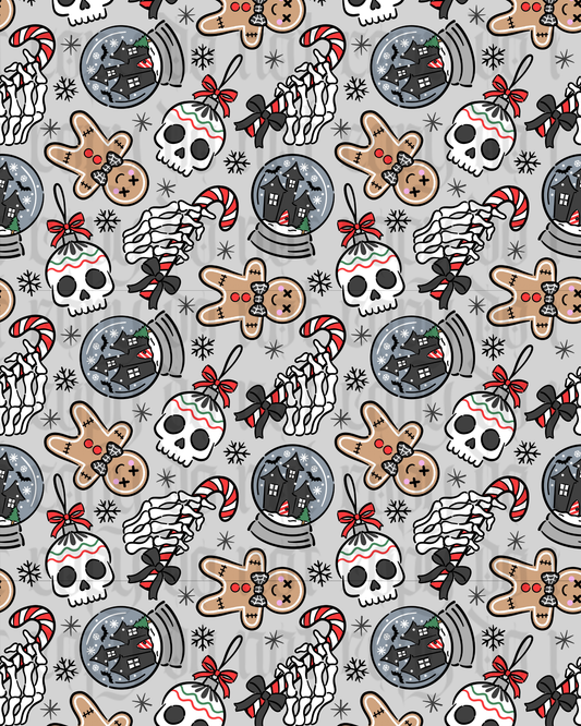 Have a creepy, Creepmas - Creepmas Blanket 50X80 -TAT 4-6 WEEKS