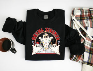 Ghoul Tidings - Unisex Short Sleeve Tee or Sweatshirt