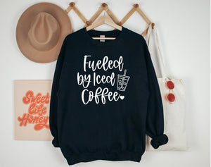 Fueled by Iced Coffee - Adult Unisex Sweashirt